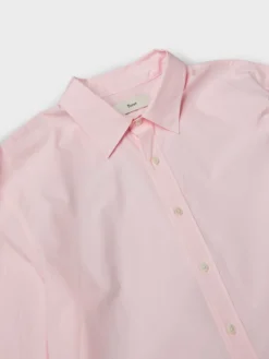 Unisex Soft Poplin BD Skjorte i Soft Pink
