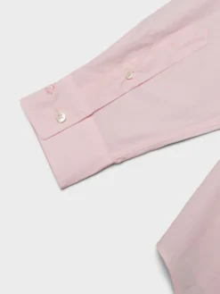 Unisex Soft Poplin BD Skjorte i Soft Pink
