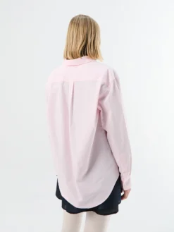 Unisex Soft Poplin BD Skjorte i Soft Pink