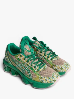 US7-S Gel-Kinetic Fluent Sneakers i Watershed Rose og Kale