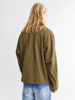 Utility Jacket i Olivenbrun