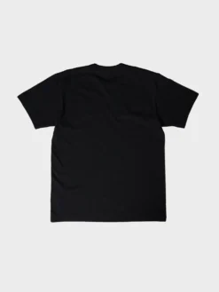 U T-Shirt Knit med Sort Heart i Sort