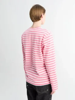 U T-Shirt Red Emblem Strik i Pink