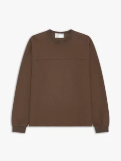Waffle T-Shirt i Brun