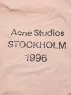 Washed Logo Jacket i Mushroom Beige