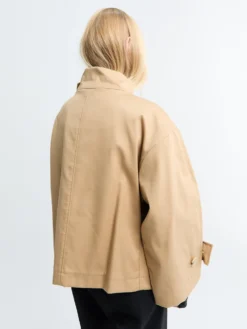 Water Resistant Jakke i Beige