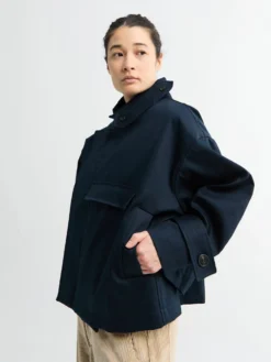 Water Resistant Jakke i Navy