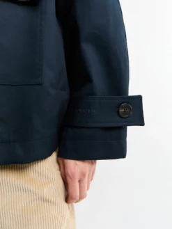 Water Resistant Jakke i Navy