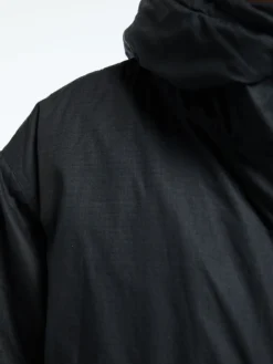 Waxed Parka jakke i Sort
