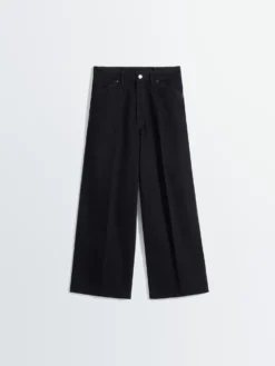 Wide Pants i Sort