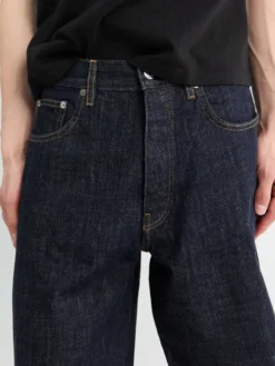 Wide Twist Jeans i Simple Rinse Blue