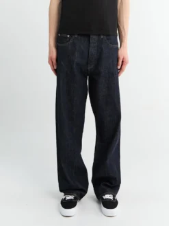 Wide Twist Jeans i Simple Rinse Blue