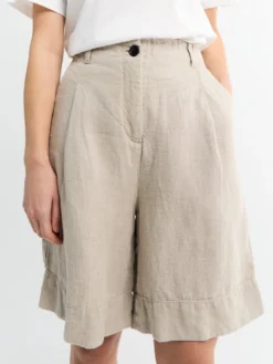 Willy Shorts Heavy Linen i Pure Natural