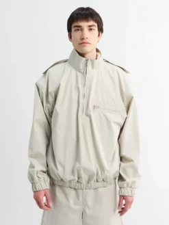 Windbreaker i Lysegrå Dragt
