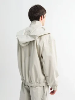 Windbreaker i Lysegrå Dragt