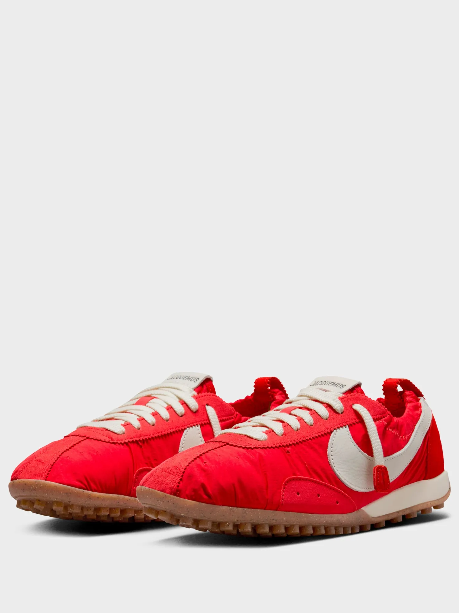W Jacquemus Moon Shoe SP Sneakers i University Red, Cashmere, Bicycle Yellow, Gum Light Brown, Stormblue og Hydrogen Blue