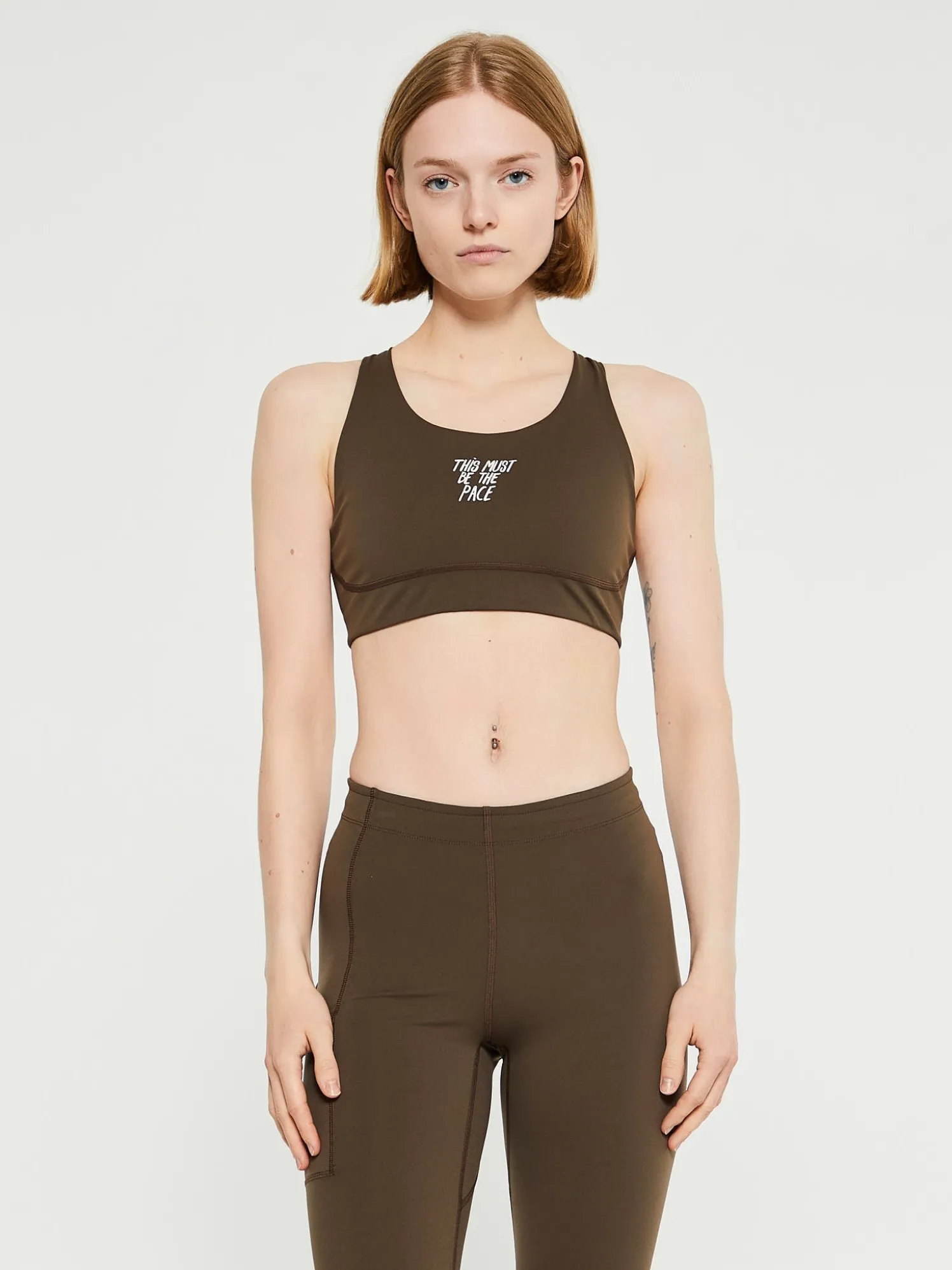 Women's Balance Bra i Dusty Brown