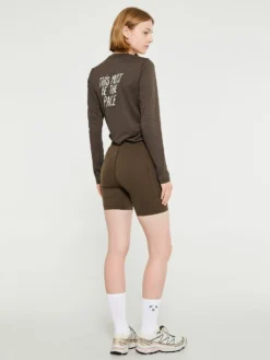 Women's Balance Short Tights i Dusty Brown