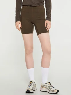 Women's Balance Short Tights i Dusty Brown