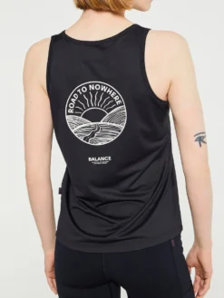 Women's Balance Sleeveless Top i Sort