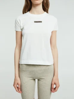 Women's Cap Sleeve Tee i Bright White