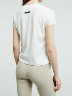 Women's Cap Sleeve Tee i Bright White