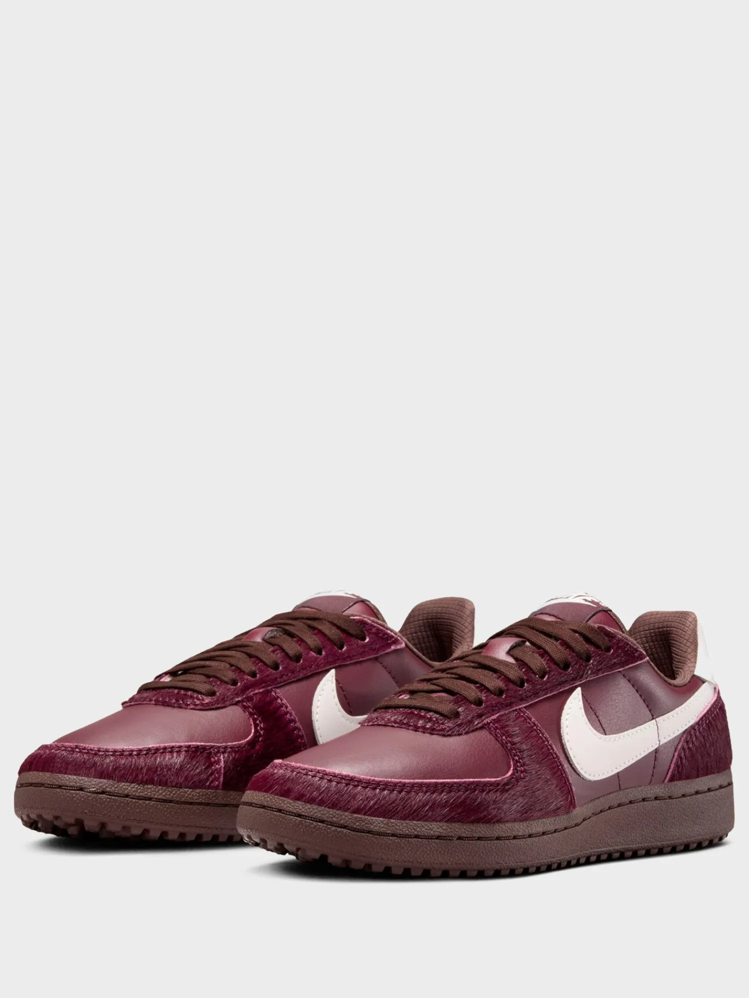 Women's Field General Sneakers i Burgundy Crush og Phantom Baroque Brown