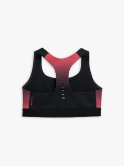 Women's Swift HS Bra NRG i Sort, Bright Crimson og Metallic Sølv