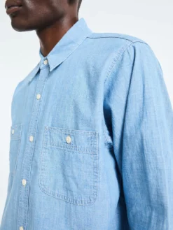 Work Shirt i Blue Light Chambray
