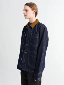 Wyatt Jacket med fløjls krave i Benson