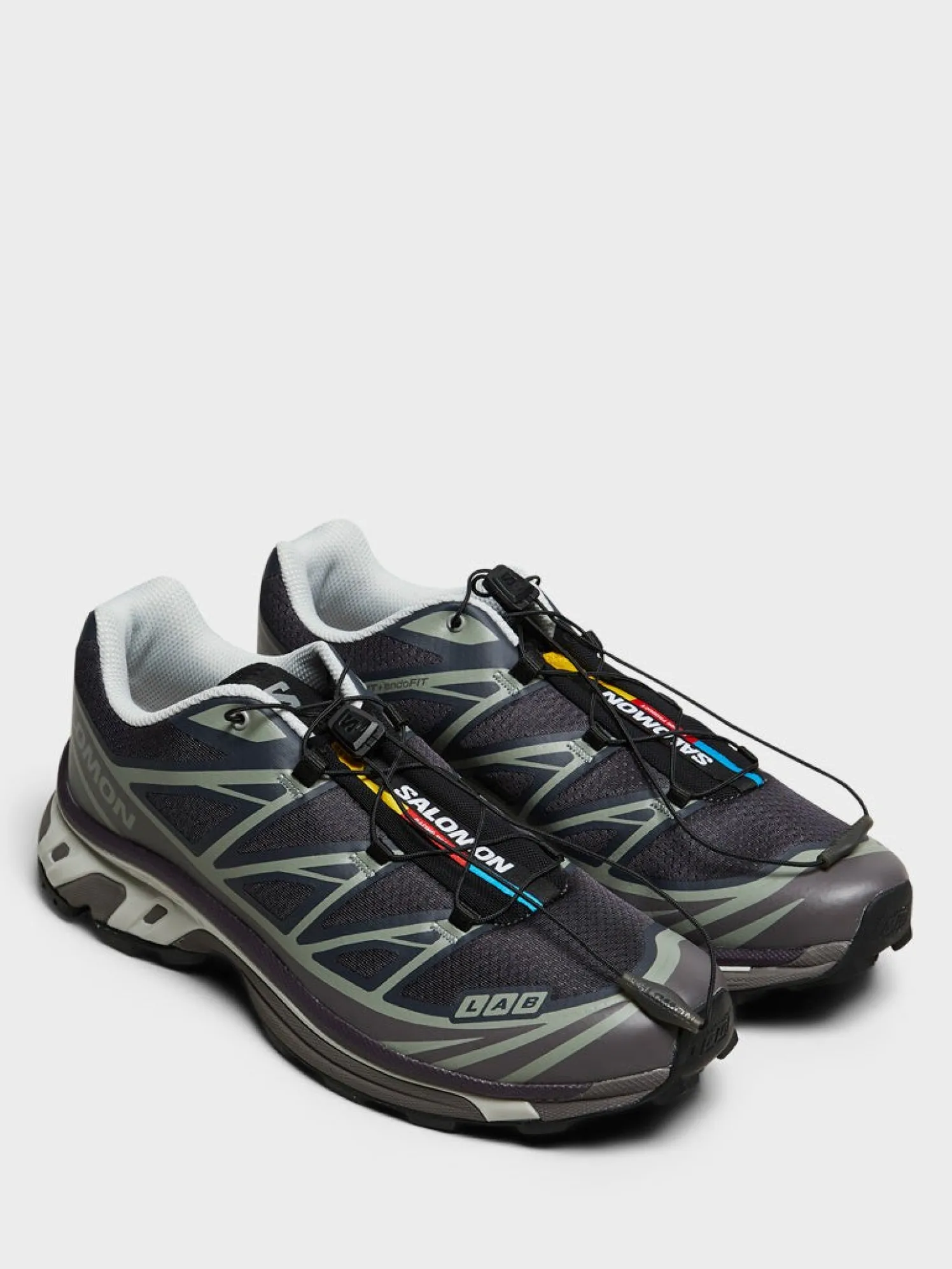 XT-6 sneakers i Nine Iron, Excalibur og Plum perfect