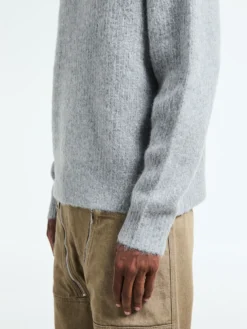 Yak Sweater i Grå Melange